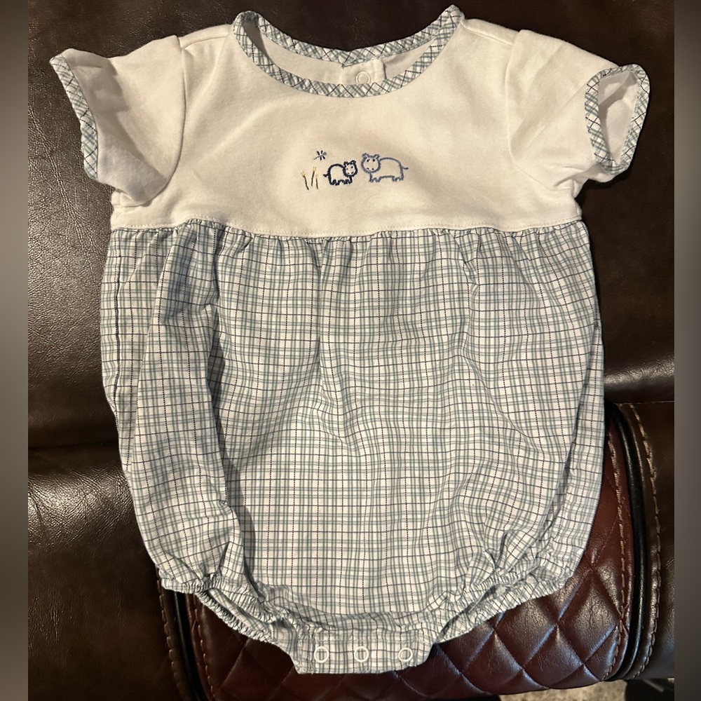 Janie and Jack bubble romper